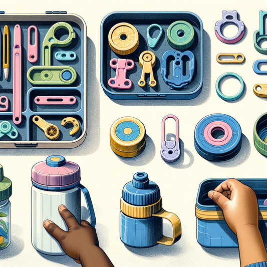 Clever and child-friendly: The world of child-friendly closures in lunchboxes and drinking bottles
