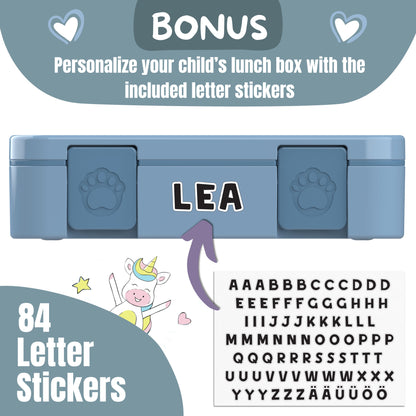 Lunch box with compartments, lightweight & leakproof – Tractor