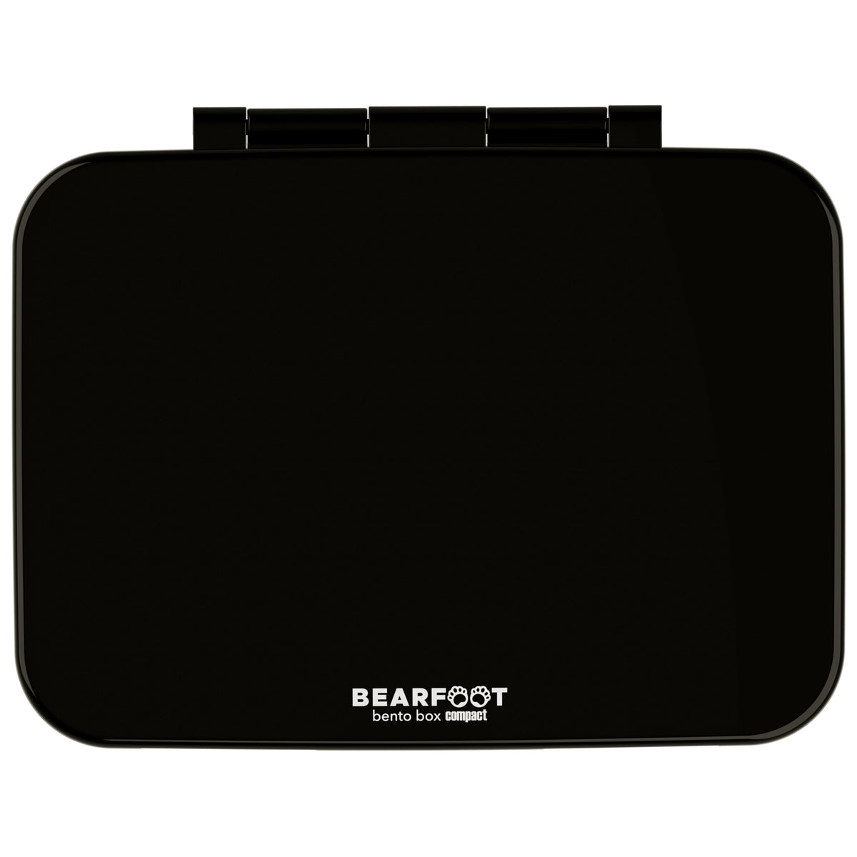 Lunch box with compartments, lightweight & leakproof – Black